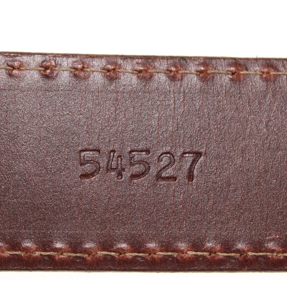 Torino Leather Company NWT Classic Belt Size 32 US in Solid Brown Leather